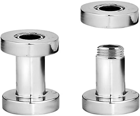 Vista 2 de Aretes expansores de oreja a rosca, de acero inoxidable, de 0.04" a 0.63", se venden por par.