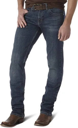 Vista 10 de Wrangler Jeans para hombre talla 44 slim straight lavado claro Negro