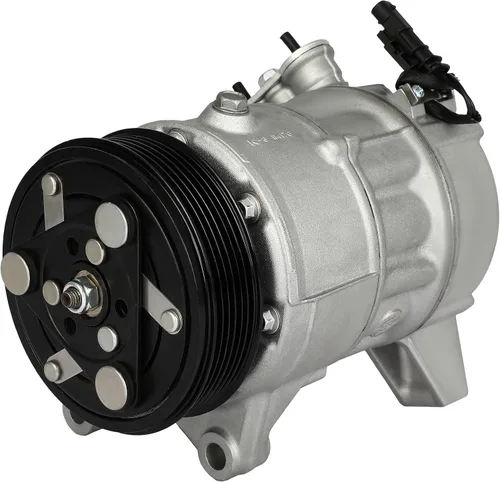 Vista 8 de cciyu Compresor de aire acondicionado apto para Ford Taurus para M-ercury Sable 3.0L 2001-2007 reemplaza al compresor de CA para automóvil 6 ranuras
