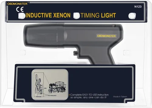 Vista 8 de Pistola de sincronización automotriz de 12V, pistola de sincronización de encendido inductiva para motores de gasolina de 2 y 4 tiempos