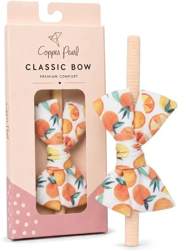 Vista 15 de Copper Pearl Classic Baby Bow Headbands - Limited Collection