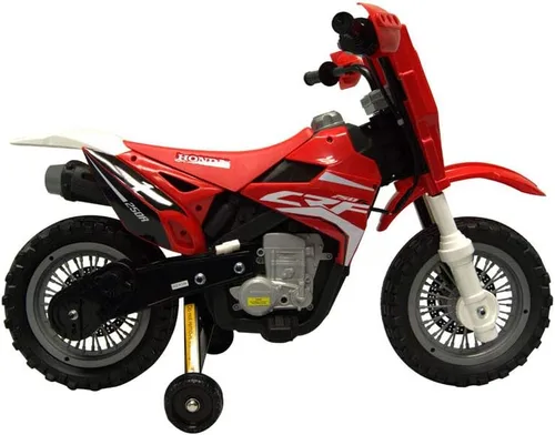Vista 3 de Best Ride on Cars Honda CRF250R Dirt Bike 6V Rojo