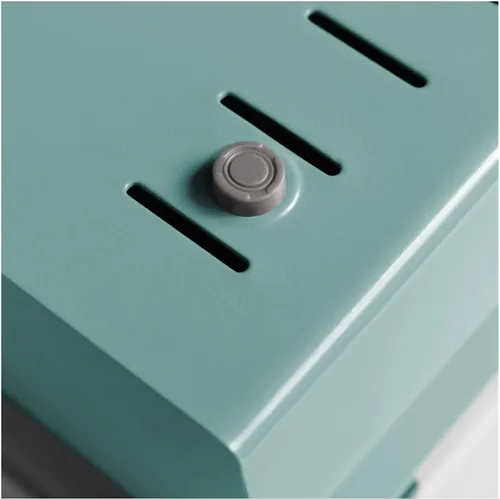 Vista 5 de Acrimet - Organizador de tarjetas de 5 x 8 con base de metal resistente (índice de tarjetas y separador incluidos)