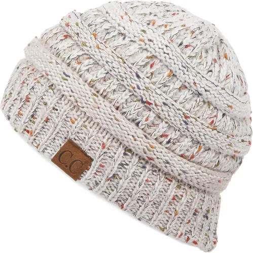 Vista 411 de C.C Trendy Warm Chunky Soft Stretch Cable Knit Beanie