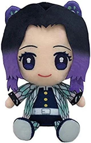 Vista 4 de BANDAI Demon Slayer Kimetsu no Yaiba Chibi Muñeco de Peluche - Uzui Tengen