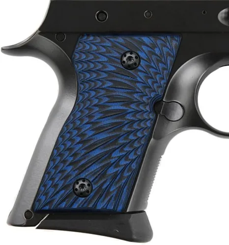 Vista 4 de Manijas G10 para CZ 2075 RAMI, Sunburst textura, moderno mano