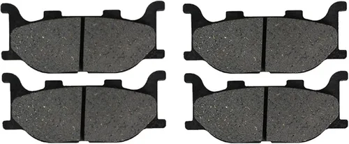 Vista 2 de MAKUTU Pastillas de freno de disco Motocicleta Pastillas de freno delanteras y traseras para Y&AMAHA FZ6R FZ 6R 2009 2010 XJ6N XJ6S 2009-2013 XJ6F