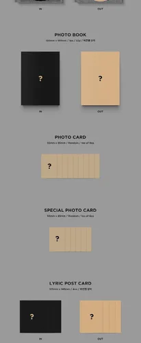 Vista 2 de Lim Youngmin ROOM 1st EP Contenido del álbum+Tarjeta fotográfica+postal lírica+pegatina+seguimiento sellado JOVEN MIN