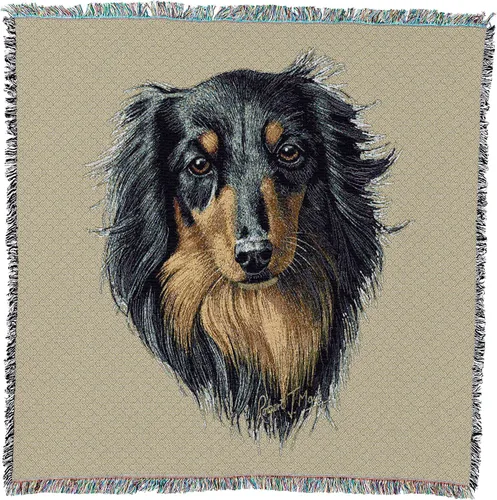 Vista 18 de Pure Country Weavers Robert May - Manta cuadrada para regazo de sabuesos afganos, regalo para los amantes de los perros, manta de tapiz tejida