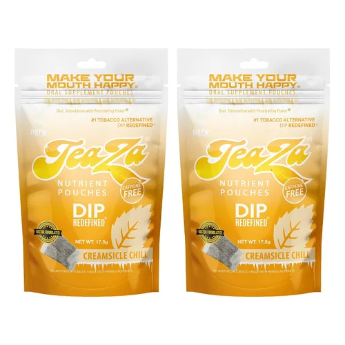 Vista 38 de Teaza Bangin' - Bolsas energéticas de hierbas alternativas al tabaco sin nicotina, bolsas de inmersión saludables para tabaco, sabor prémium a