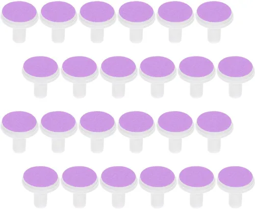 Vista 11 de DOITOOL Almohadillas de repuesto para lima de uñas de bebé, 24 cabezales de Verde