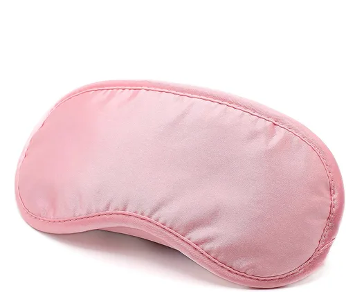 Vista 7 de Wild Essentials Snooz - Máscara para dormir suave y sedosa, color azul bebé