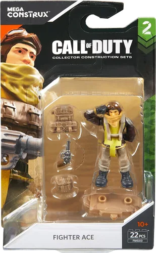 Vista 6 de Mega Construx Call of Duty WW2 Pilot Building Set (1 pieza)