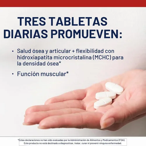 Vista 2 de Metagenics Bone Builder con tabletas de magnesio con calcio, fósforo y vitamina D para ayudar a mantener una densidad ósea saludable - 90 tabletas