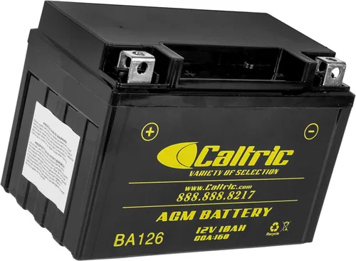 Vista 5 de Caltric Agm - Batería compatible con Suzuki 1000 Gsx-R1000 Gsxr1000 2005-2009 2011-2016