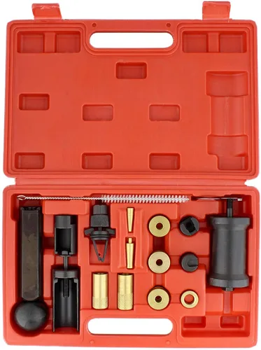 Vista 2 de Kit de extracción de inyector de motor, herramientas de instalación de garaje para reparación de automóviles, compatibles con Audi SKODA