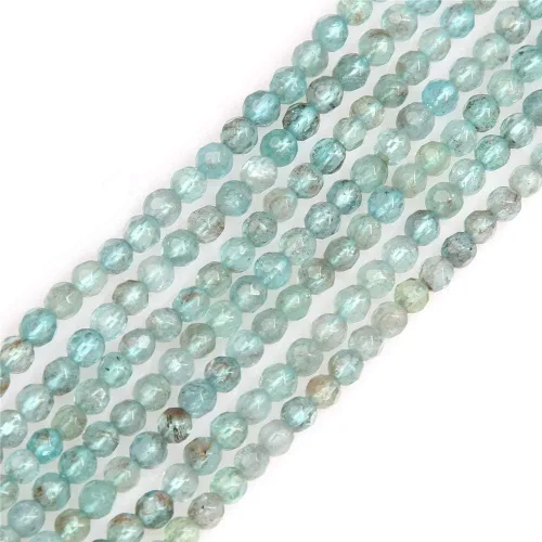 Vista 37 de GEM-Inside Cuentas espaciadoras redondas facetadas de gemas de lapislázuli azul natural semipreciosas de 2mm para hacer joyas 15