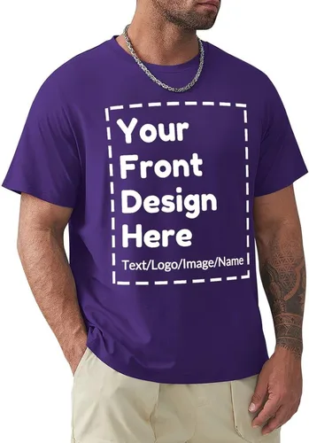 Vista 18 de Camiseta personalizada para hombres y mujeres, camisetas personalizadas para imprimir tu imagen, texto, logotipo, unisex para adultos