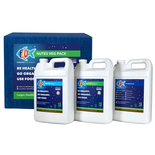Vista 9 de FOOP Nutes Veg & Bloom Paquete de Inicio + FOOP Mist: Nutrientes Orgánicos + Fertilizante Foliar: Consigue Cogollos Apretados, Terpenos Veg & Bloom