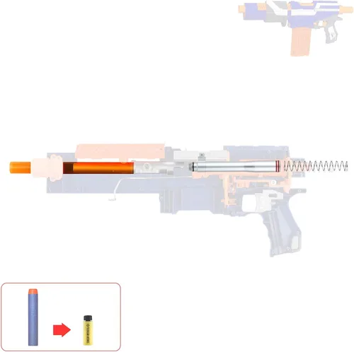 Vista 2 de WORKER Paratroops Short Dart Mod Kit para NERF N-Strike Exclusive Elite Alpha Trooper CS-12