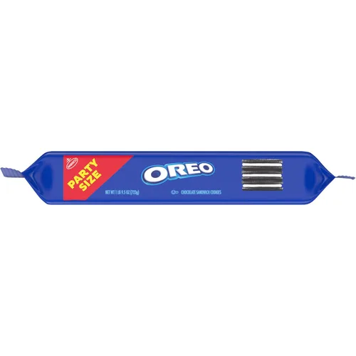 Vista 20 de OREO Galletas sándwich de chocolate, tamaño fiesta, paquetes de 8-25.5 onzas