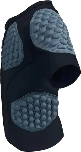 Vista 6 de Topeter Protector de pecho y costilla, camiseta protectora de paintball para niños y jóvenes