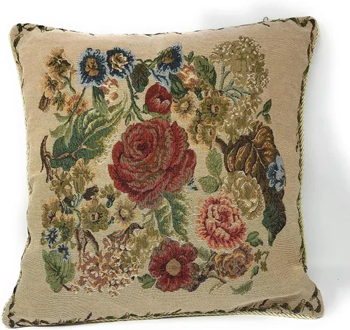 Vista 18 de Tache Home Fashion Funda de almohada 16 x 16 Down The Chimney