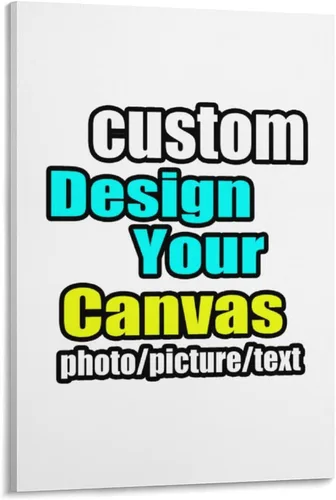 Vista 2 de ePrint Crea arte de pared con texto de imagen fotográfica personalizada en lienzo enmarcado, impresiones de lienzo personalizadas para la familia