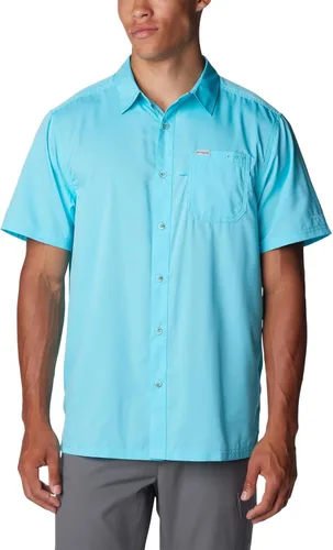 Vista 58 de Columbia Camisa PFG Slack Tide Camp para hombre Gris (Cool Grey)