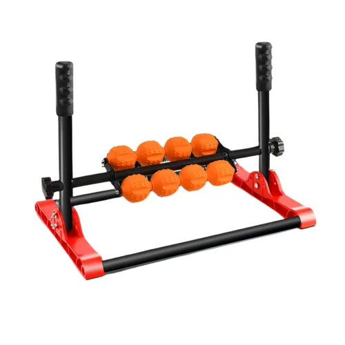 Vista 8 de YANGG Masajeador manual de espalda y lumbar, ejercicio para el dolor lumbar en el hogar, dolor lumbar hernia de tracción discal, estiramiento