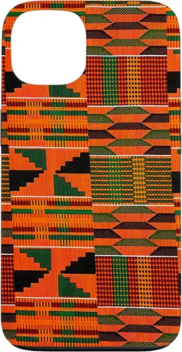 Vista 7 de Kente - Carcasa para iPhone 17, diseño étnico de Ghana, diseño africano