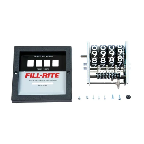 Vista 8 de Fill-Rite Kit KIT800GR, registro de galones serie 800 y placa frontal