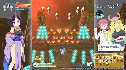 Vista 4 de Miss Kobayashis Dragon Maid Burst Forth!! Choro-gonBreath (Switch)