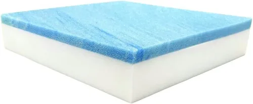 Vista 10 de FoamRush Cojín de espuma para tapicería de alta densidad de 0.5 x 22 x 22 pulgadas, color carbón, hoja de tapicería, acolchado de espuma, reemplazo