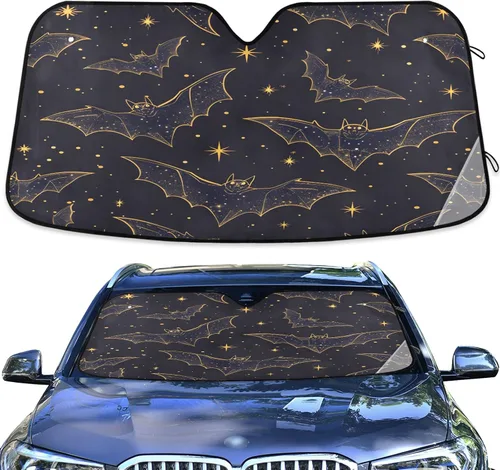 Vista 36 de Parasol para parabrisas de automóvil de tiburón para ventana delantera, accesorios interiores para automóvil SUV