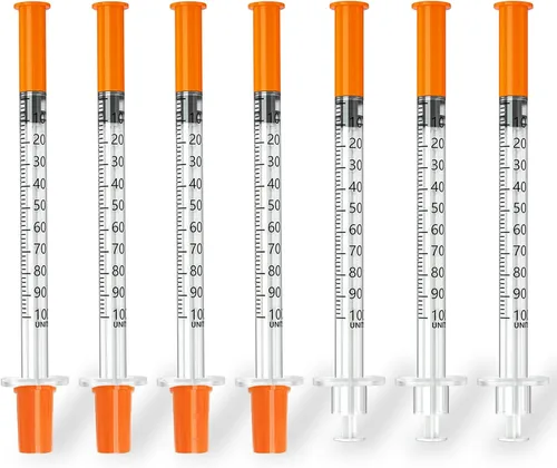 Vista 11 de Jeringas 0.0 fl oz 30G 5/16" (8mm), envueltas individualmente, caja de 100 jeringas de laboratorio