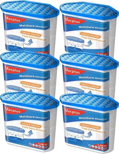 Vista 11 de Vacplus Absorbedor de humedad, 10.5 onzas, fuerte absorción, carbón