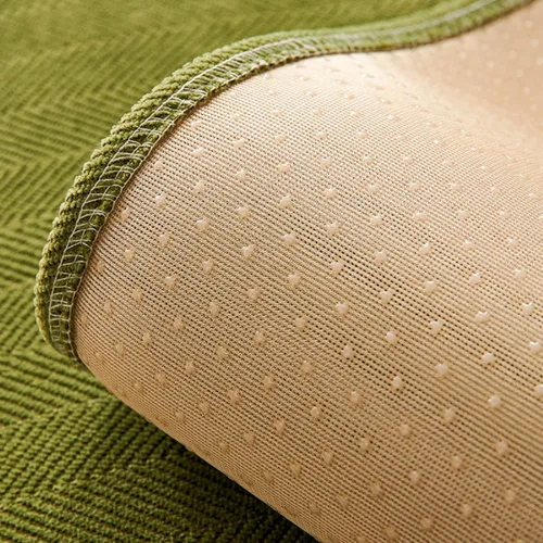 Vista 4 de Funda de sofá, tela de chenilla en espiga para muebles, funda de sofá (marrón, 17.7 x 17.7 in/17.7 x 17.7 pulgadas)