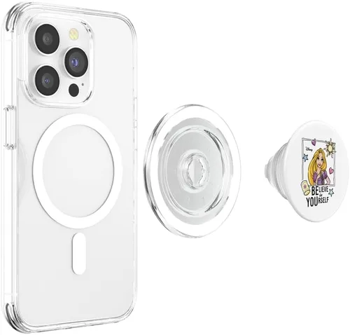 Vista 4 de Disney Princess - Believe In Yourself Rapunzel PopSockets MagSafe PopGrip para iPhone