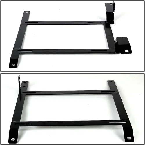 Vista 2 de DNA Motoring SBK-LM-350Z Par de soportes de asiento de acero tensil de montaje bajo compatibles con 350Z 03-09, negro