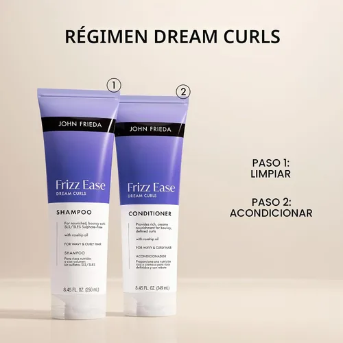 Vista 9 de John Frieda Frizz Ease Dream - Acondicionador de rizos, 8.45 onzas líquidas, paquete de 2