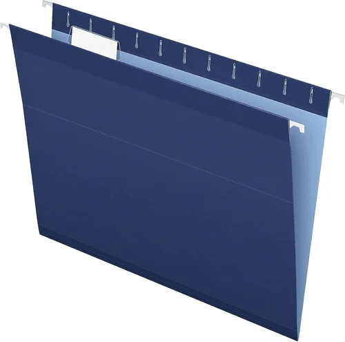 Vista 92 de Pendaflex carpetas de archivos colgantes reforzadas, Negro
