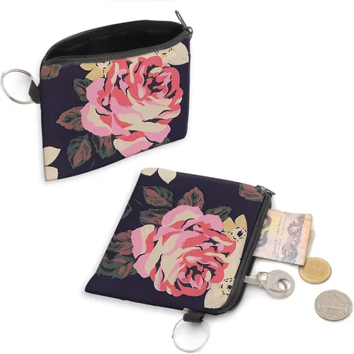 Vista 7 de Bolsa de maquillaje, bolsa de viaje, bolsa de cosméticos, organizador de artículos de tocador con cremallera pequeña para mujer, Paquete de 10