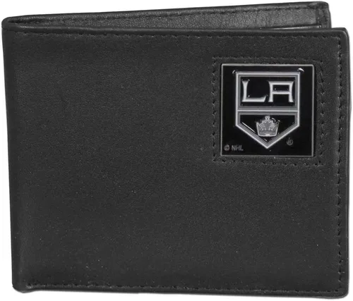 Vista 3 de Siskiyou Sports NHL Cartera de cuero genuino biplegable