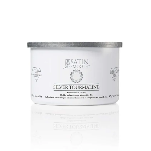 Vista 18 de Cera de depilación para cabello Satin Smooth Aloe Vera 14oz.