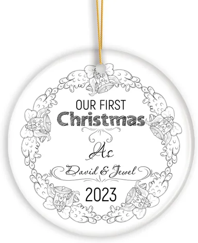 Vista 20 de Adorno con nombre personalizado, bailarina de ballet de Navidad, adorno personalizado para amantes del ballet, adornos de Navidad de ballerina