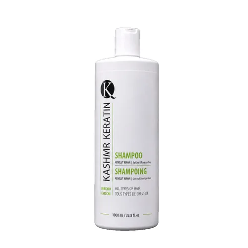 Vista 10 de Kashmir Keratin Champú enriquecido sin sulfato sin parabenos para todo tipo de cabello NUEVA PRESENTACIÓN (8 Fl. Oz)