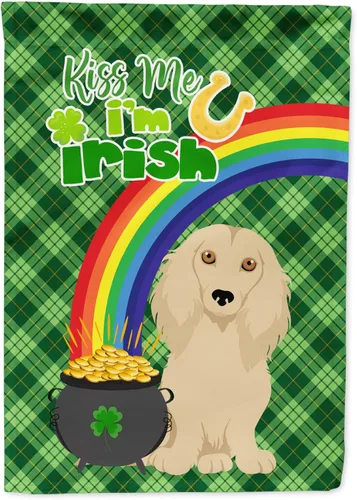 Vista 21 de Caroline's Treasures WDK4731GF - Bandera decorativa para jardín del día de San Patricio, color negro y tostado, Airedale Terrier, para jardín