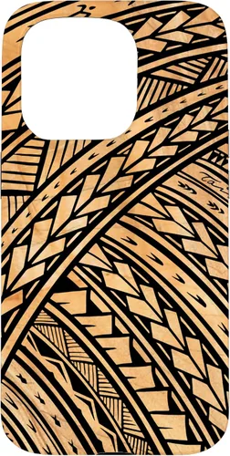 Vista 14 de Polynesian Art Island Inspired Case for iPhone 17
