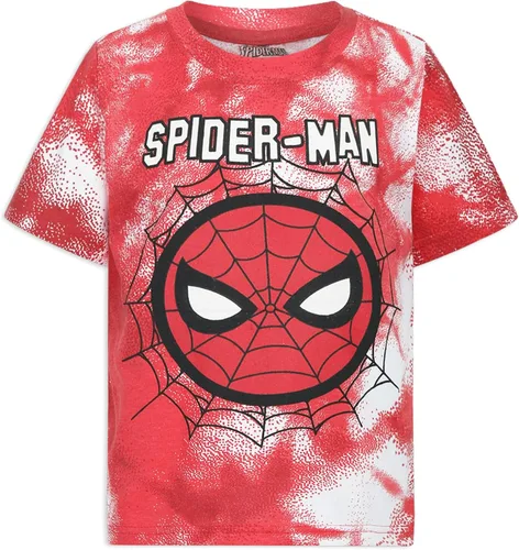 Vista 2 de Marvel Spider-Man Boys Short Sleeve T-Shirt 3 Pack for Toddler and Big Kids